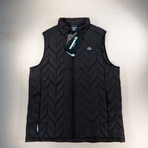 Wolverine Men’s M Black Lockhart Insulated Canvas Vest NWT